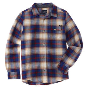 Boys Flannel Shirt: XL Lucky Brand Long Sleeve